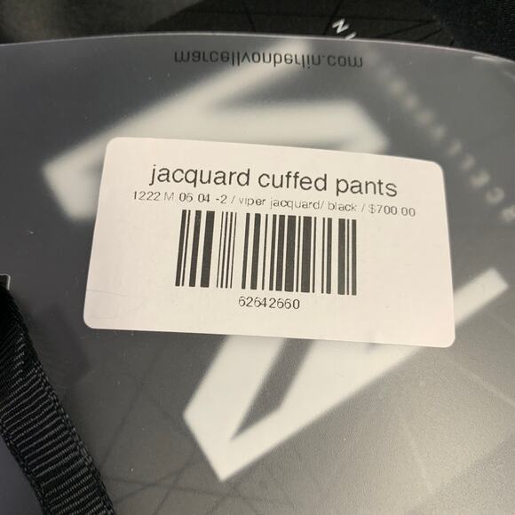 MARCELL VON BERLIN Size 38 Viper Orange Black Jacquard Shawl Lapel Cuffed Suit - Picture 16 of 16